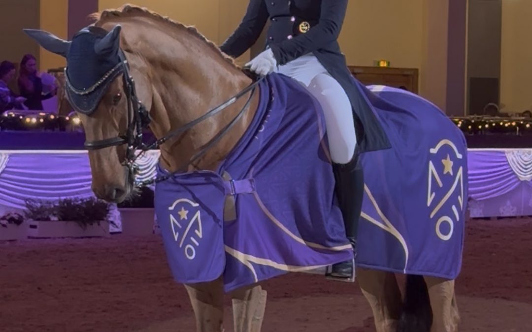 Goldenes Reitabzeichen für Diana De Meo