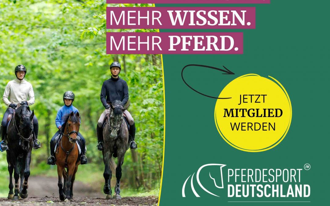 Neuer Pferdesport Deutschland Club ist da: Bisherige Pers&ouml;nliche Mitglieder gehen in den Club &uuml;ber
