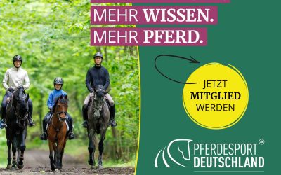 Neuer Pferdesport Deutschland Club ist da: Bisherige Persönliche Mitglieder gehen in den Club über