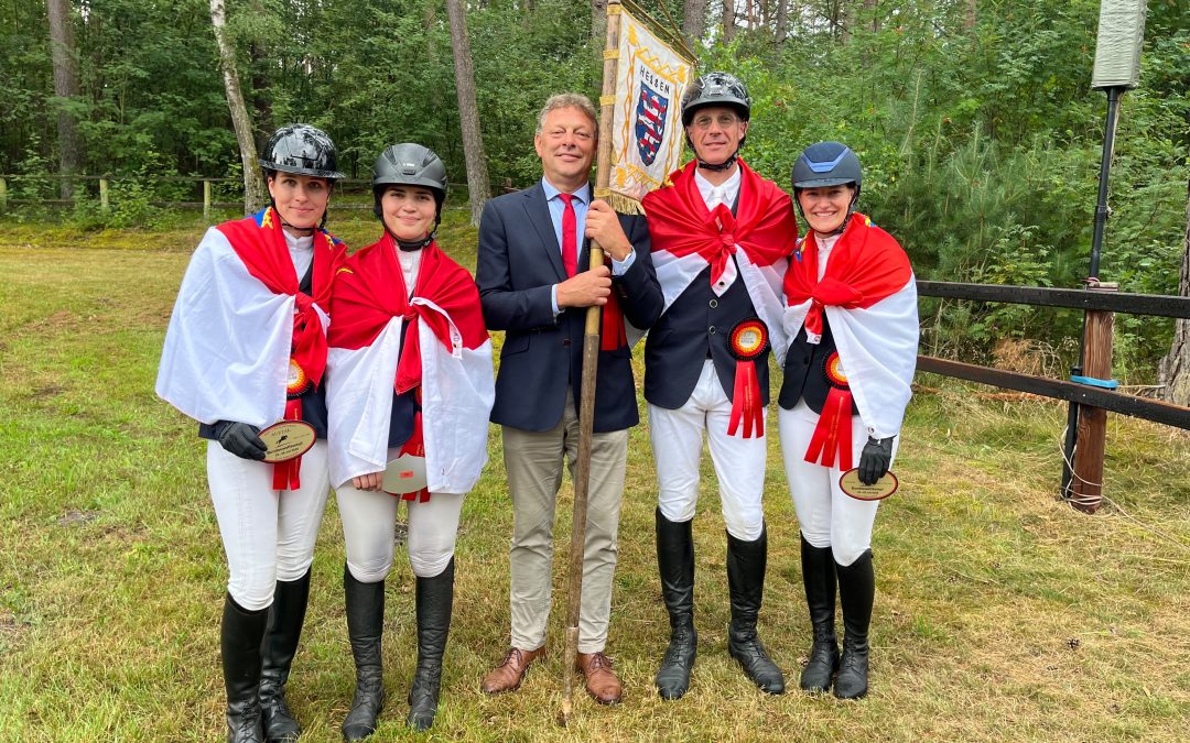 Bundeswettkampf Vielseitigkeit 2026: Team Hessen in Sahrendorf